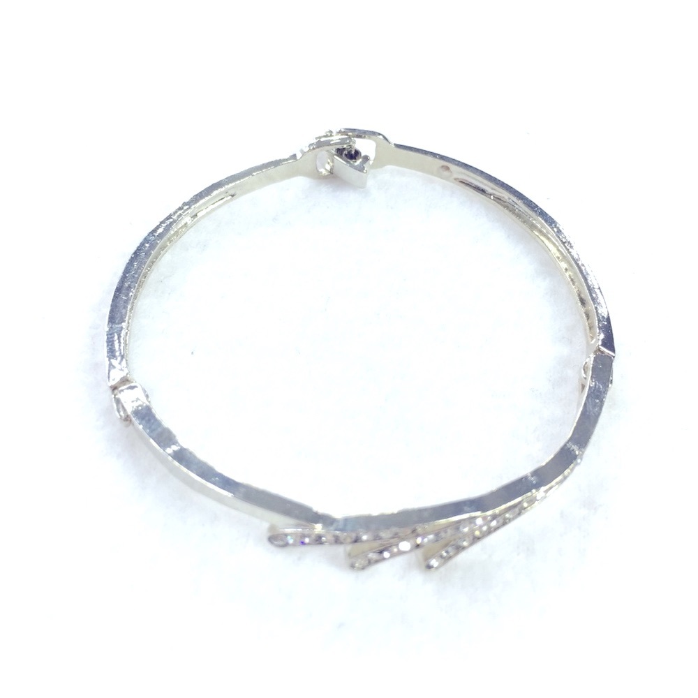 Bracelet Rhinestone Flare Metal Stackable - image 1